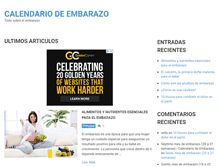 Tablet Screenshot of calendariodeembarazo.net